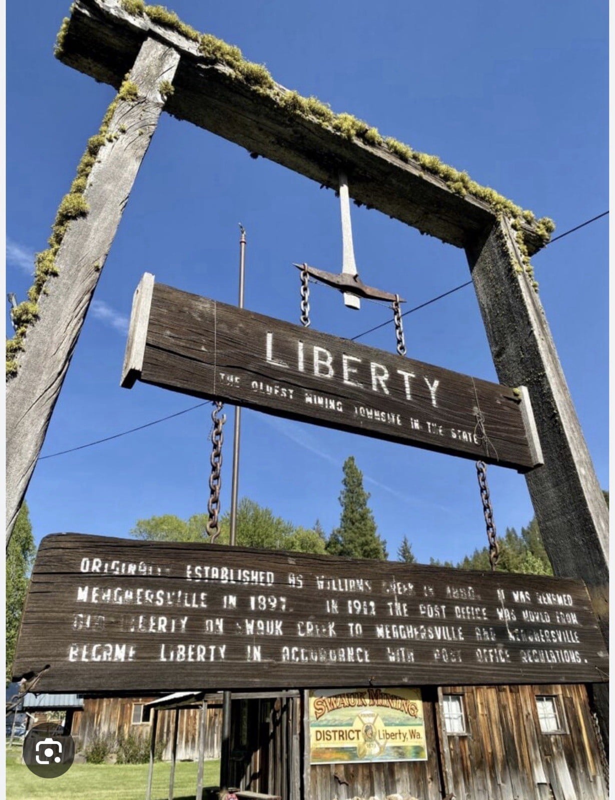 Gold MINE Claim Liberty Cle Elum Washington Placer Minerals Creek Road 19.92 Ac.