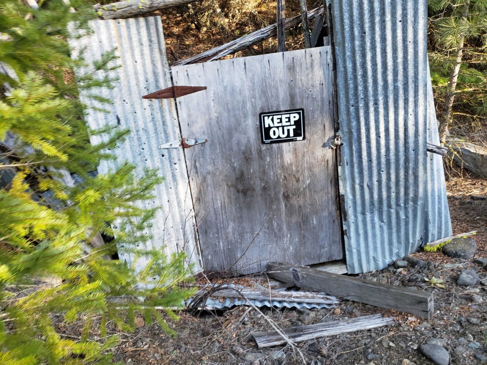 RARE 20 Acre Old Mill and Tunnel Lode Gold Claim, Liberty WA Deer Gulch