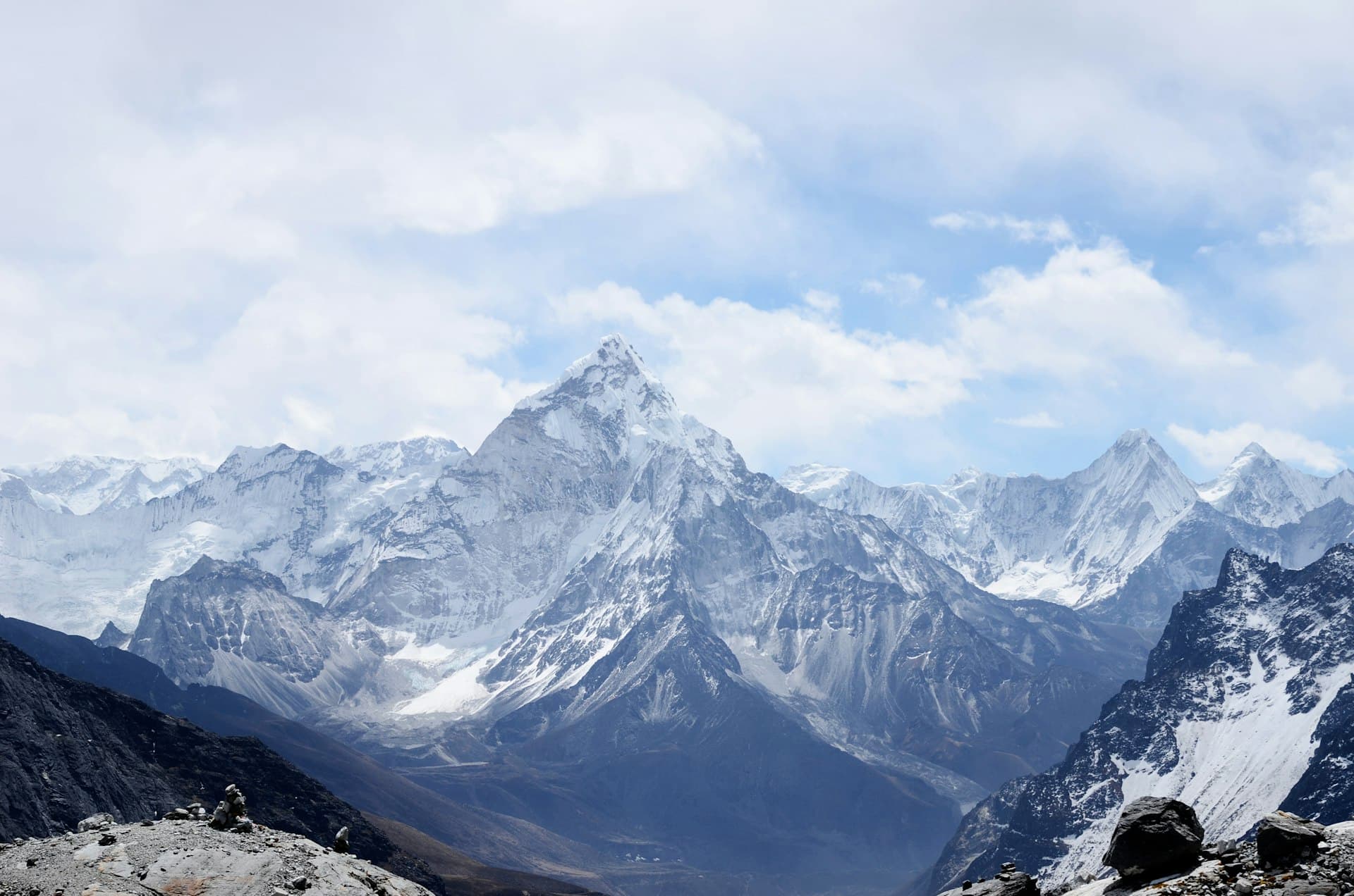 Majestic mountain peaks