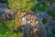 20 acre white limestone (marble) lode claim for sale 5 million ton reserve